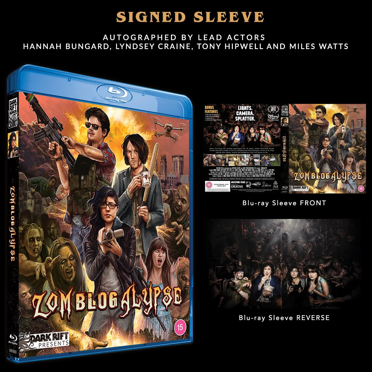Zomblogalypse Collector's Edition Blu-ray — Dark Rift Horror